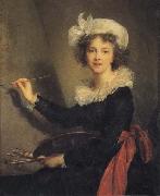 Self-Portrait Elisabeth-Louise Vigee-Lebrun